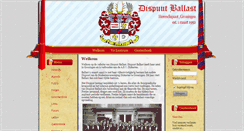 Desktop Screenshot of dispuutballast.nl